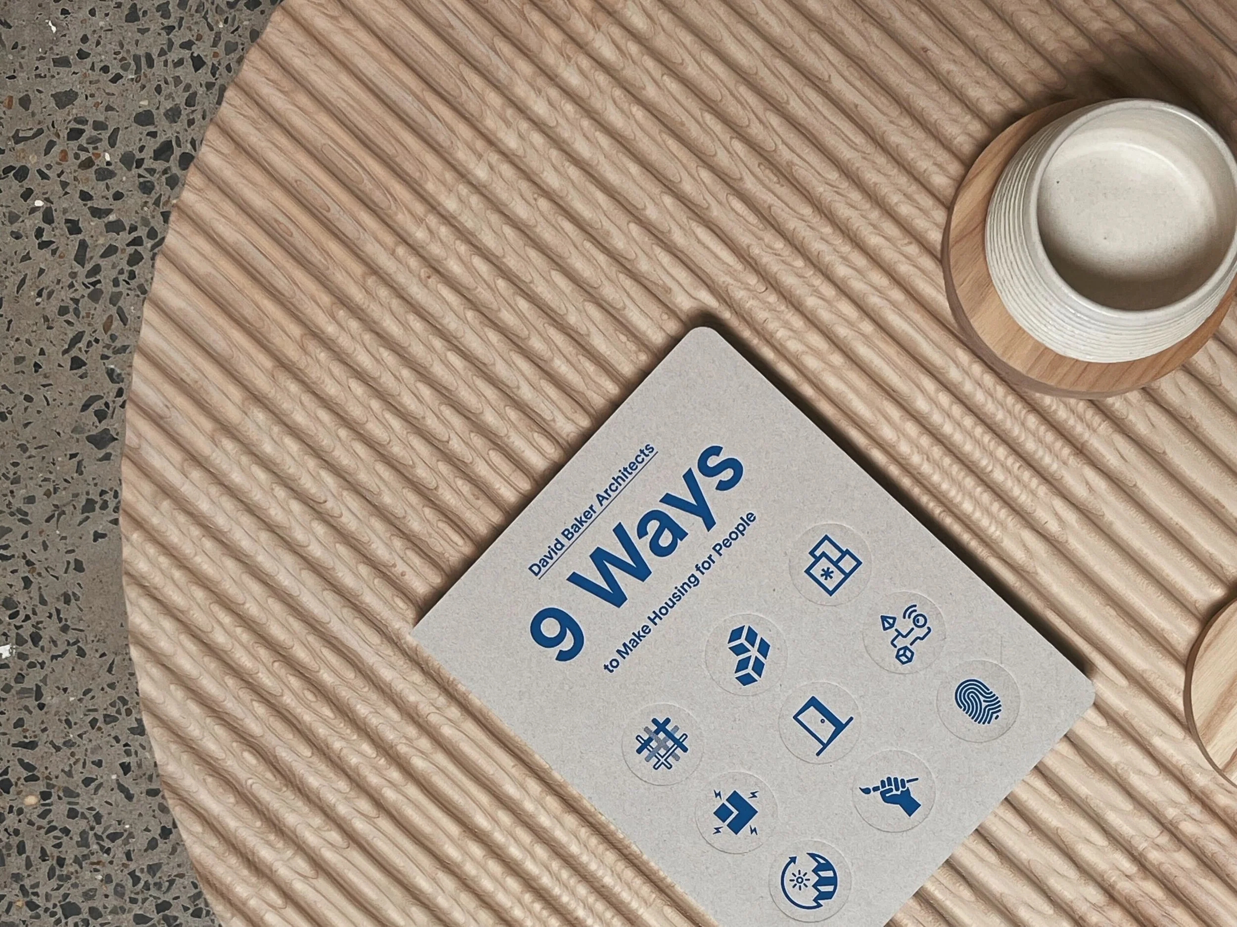   Choppy Waters | San Francisco, CA | 2023    Role:  Fabrication Consultant @ David Baker Architects / DBA Workshop   Project:  DBA In-House Furniture Competition 