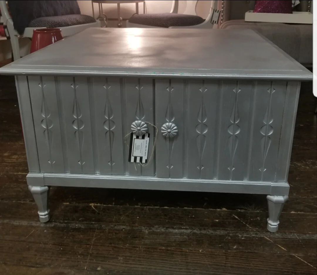Silver Coffee Table - SOLD / EMAIL FOR WAITING LIST