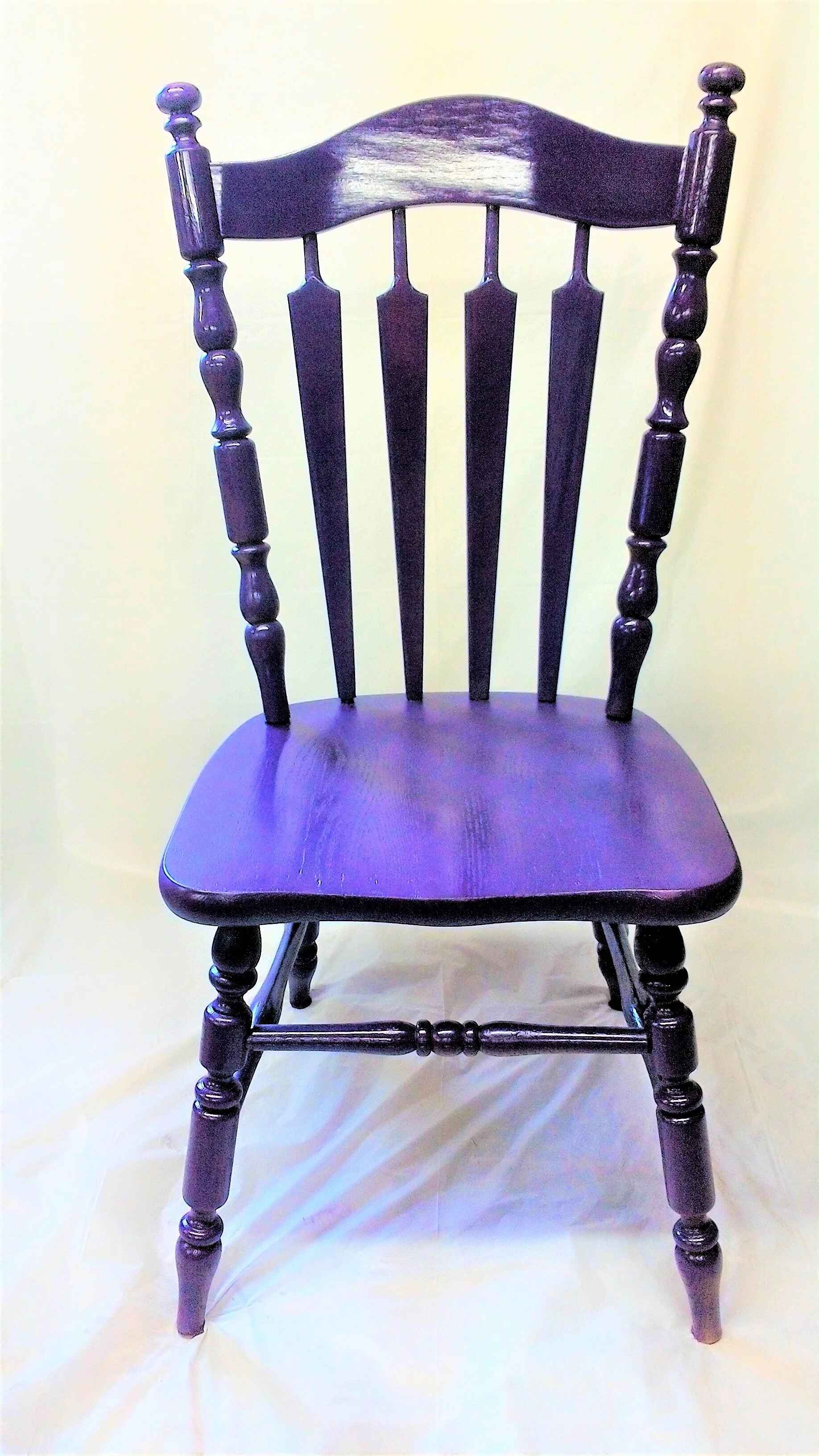 PURPLE CHAIR - SOLD / REPLICA CAN BE MADE 