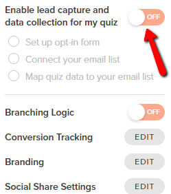Integrated with email service provider.