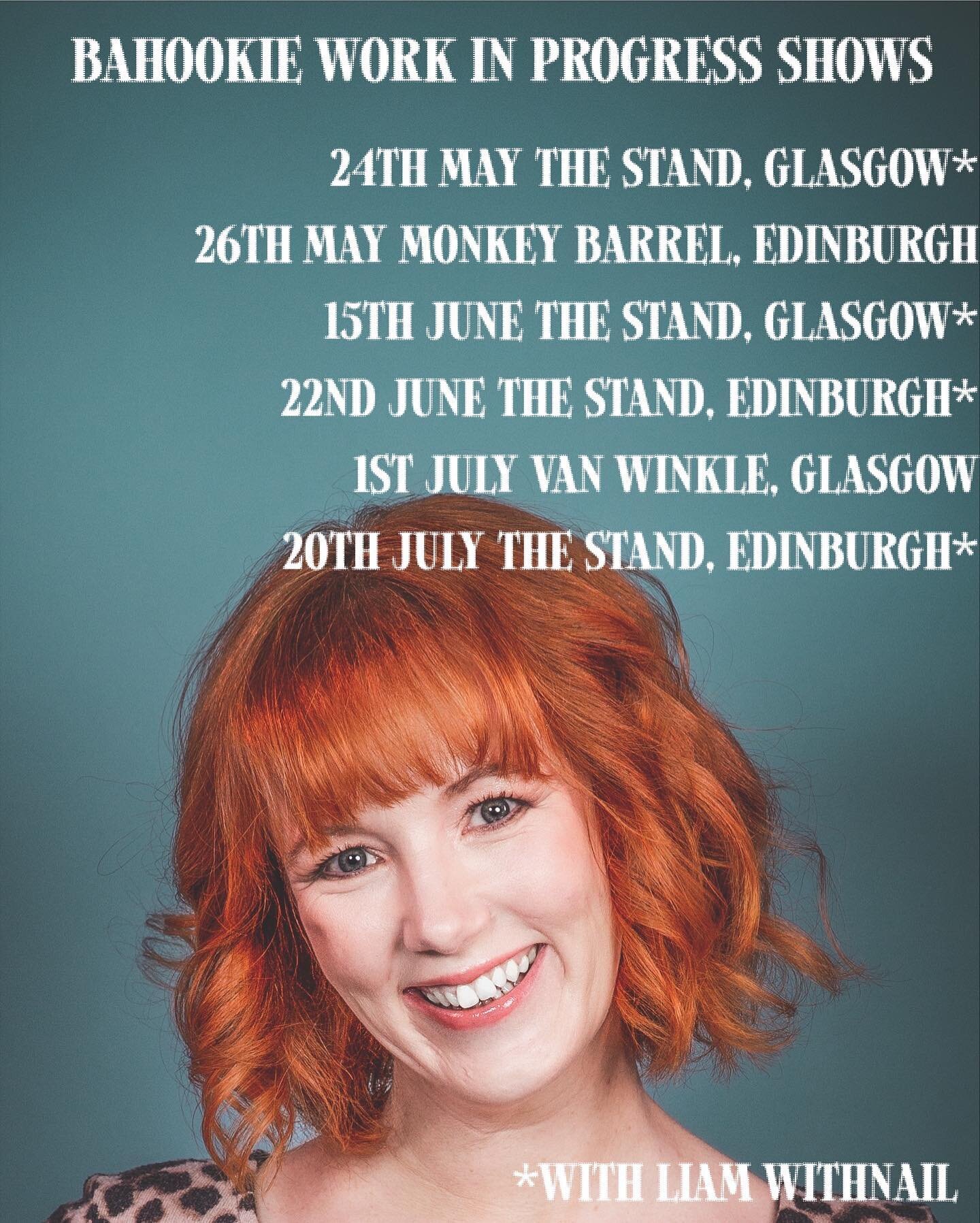 Some new WIP shows added link in my bio. 

Big thanks to @standcomedyclub @monkey.barrel.comedy @thestandglasgow @scotbestcomedians for the support.

Would love to do one or two more a wee bit further afield if you have a venue you and you would like