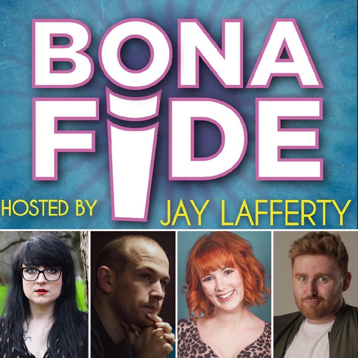 Sunday 14th May @standcomedyclub Bona Fide returns with another wonderful line up of pro comics taking on the challenge of writing to the theme.

Regular host @jayjaylaffs sets the challenge for this months acts 
@ryancullen90 
@beebabylon_ 
@garethw