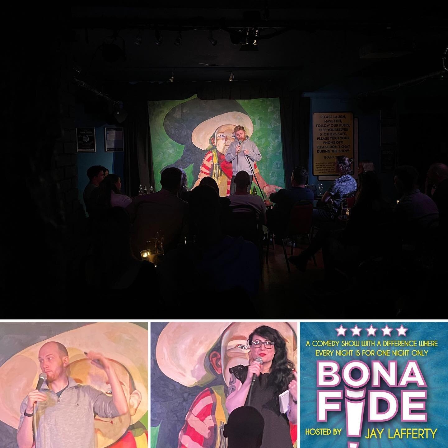 Another fantastic Bona Fide @standcomedyclub huge thanks to @garethwaugh @beebabylon_ @ryancullen90 for taking on the nights theme. 

Beautiful audience and already looking forward to coming to @thestandglasgow on Thursday 25th with another line up a