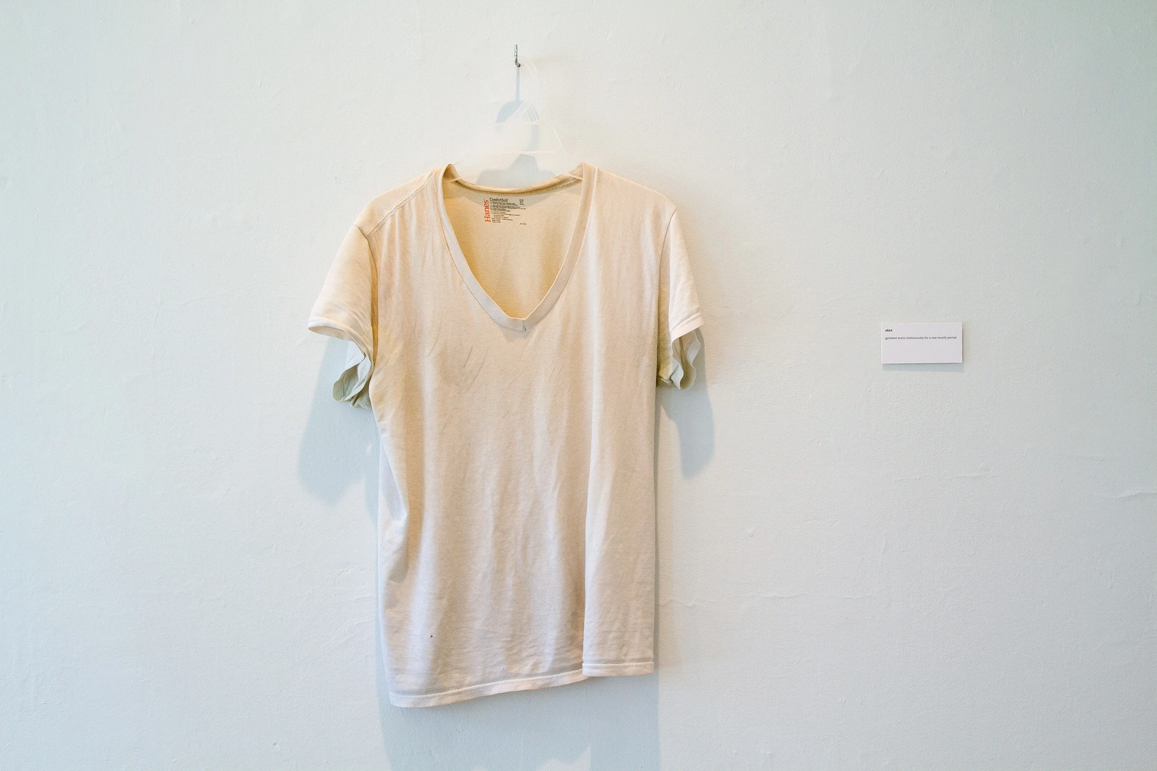One shirt worn for 30 days
