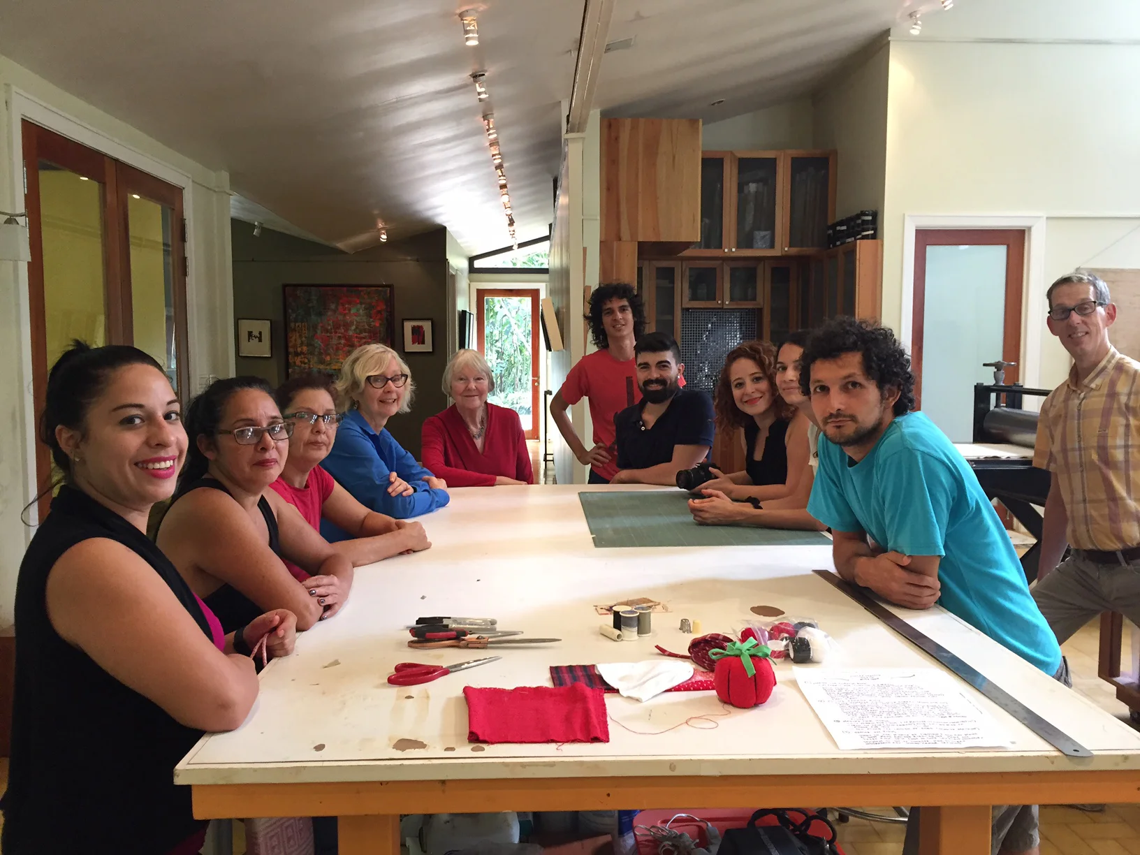 A Spanish/English workshop at Monte Azul, in the rain forrest of Costa Rica.