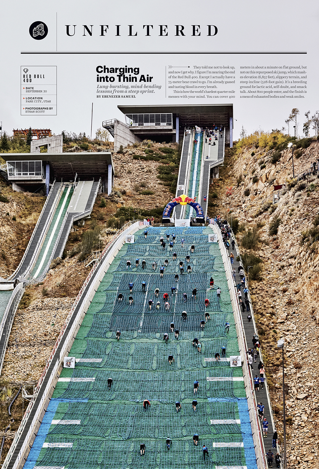 Vertical Sprint // Men's Health