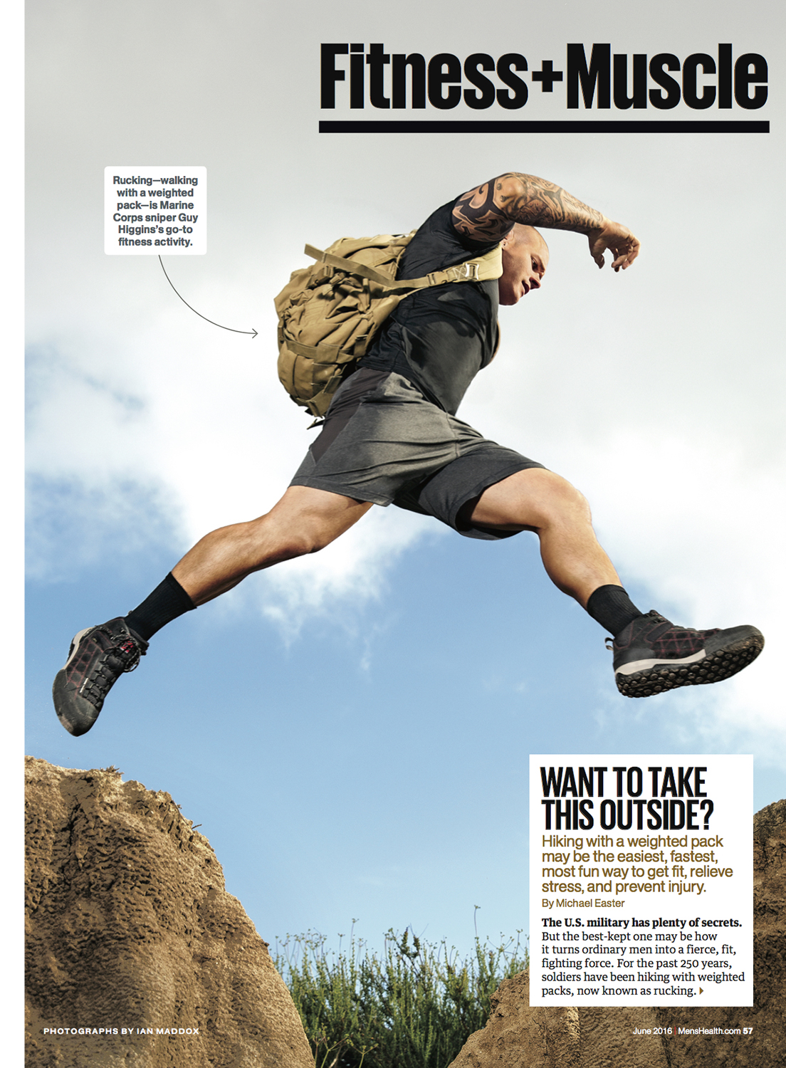 Rucking // Men's Health