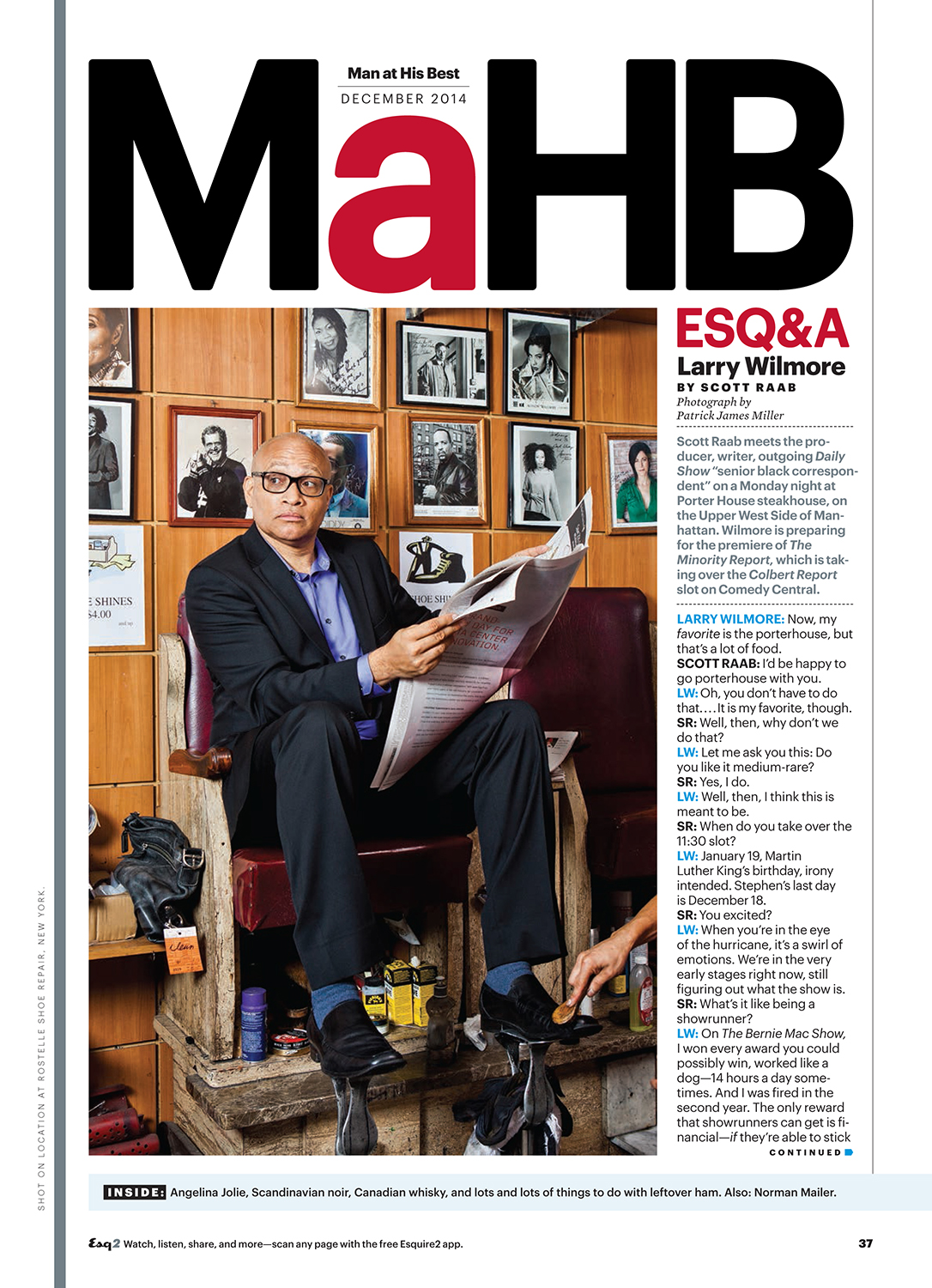 Larry Wilmore // Esquire