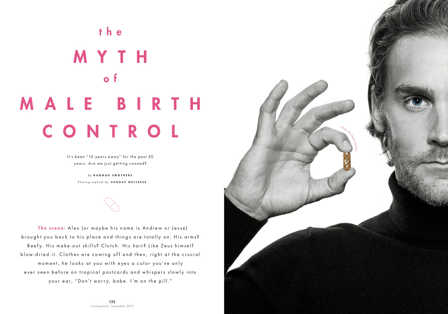 Male Birth Control // Cosmopolitan