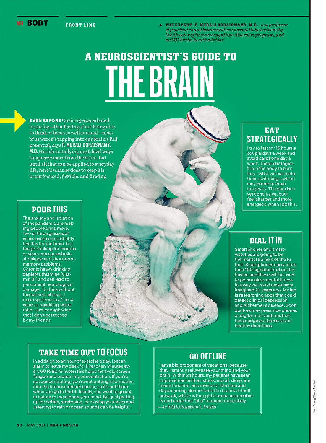 Guide to the Brain // Men's Health