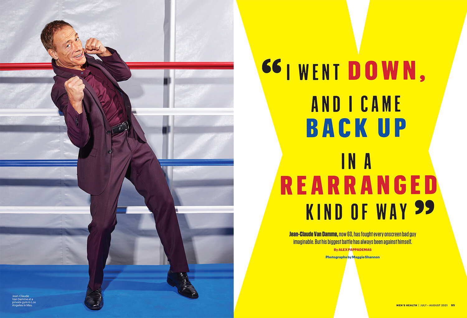 JCVD // Men's Health