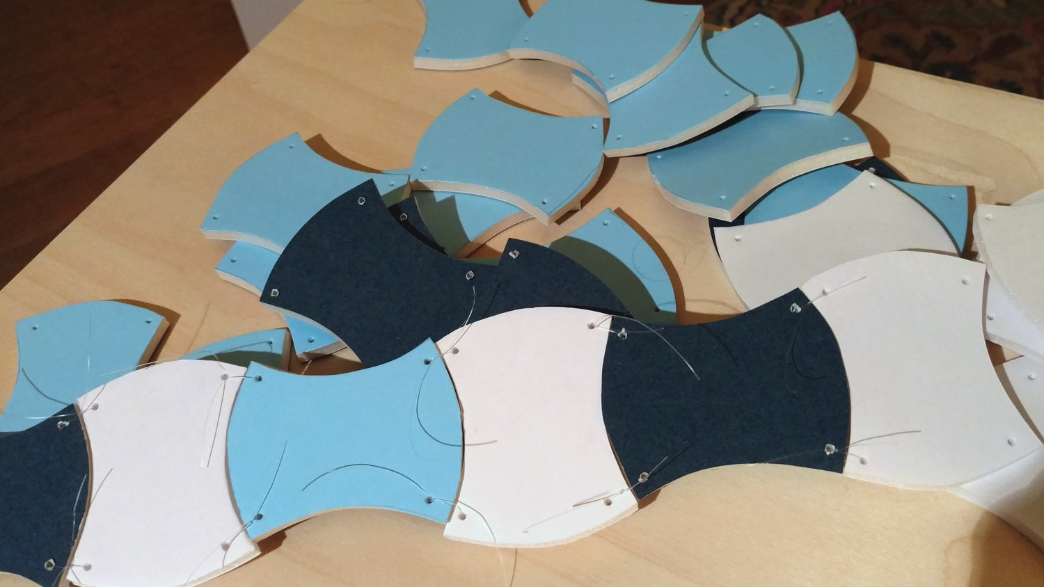 Foam core strips