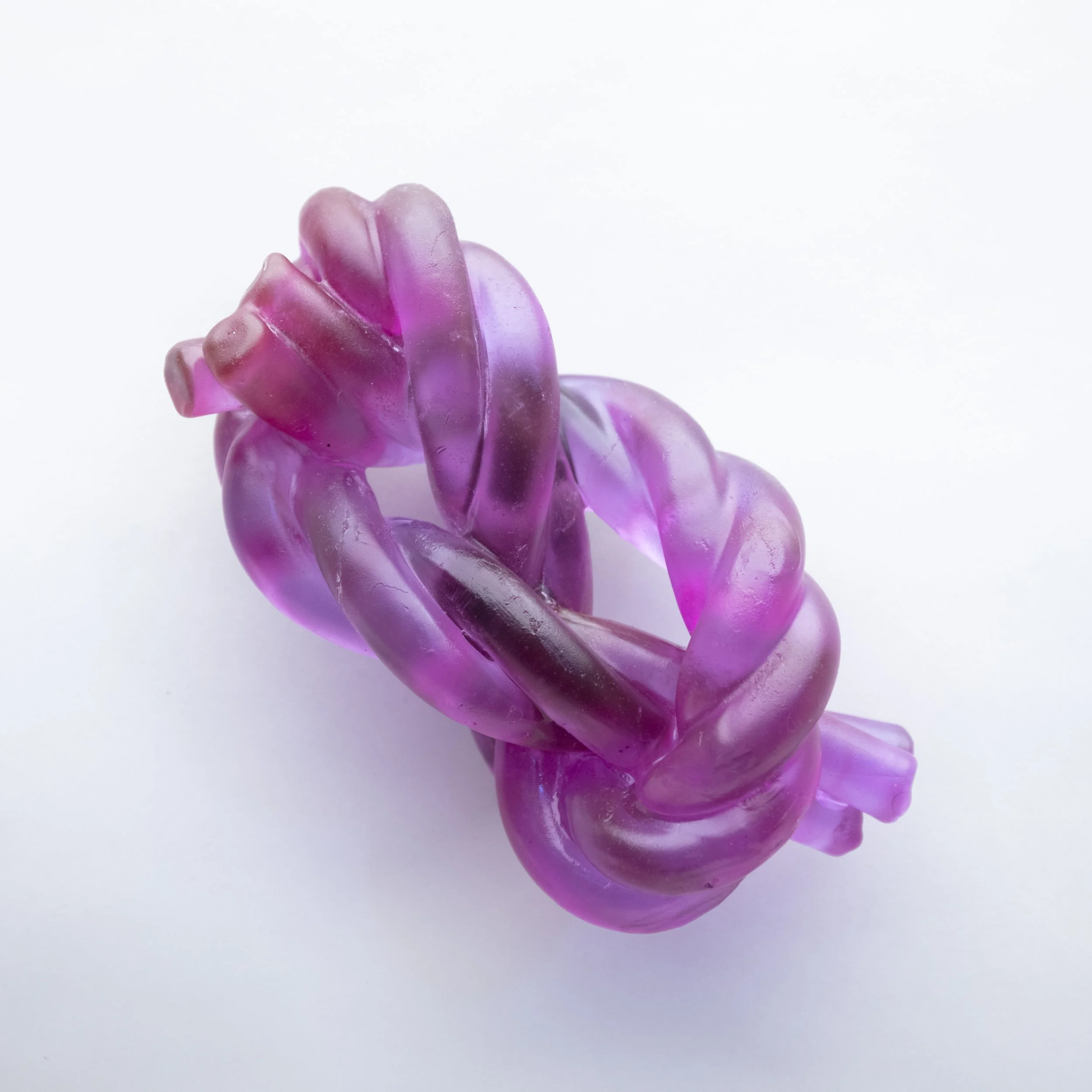 Glass Wall Knot Sculpture "Knot Insignificant" — Carol Milne