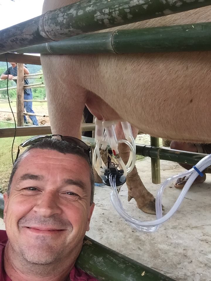 Our fist buffalo selfie
