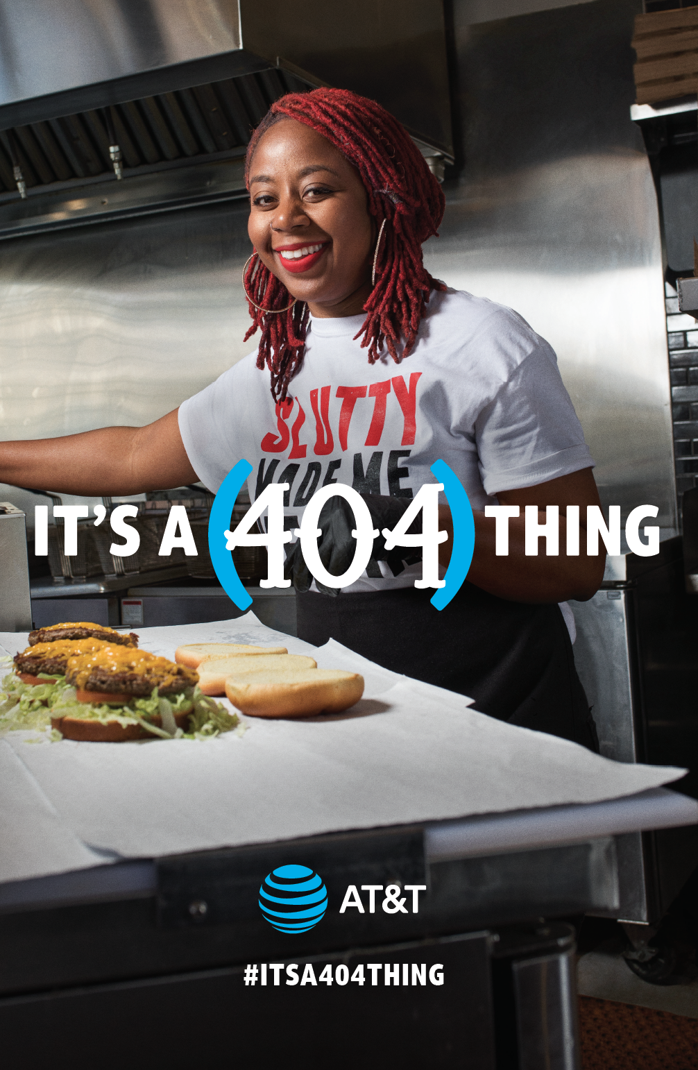 AT&amp;T 404 Day Campaign "Pinky"