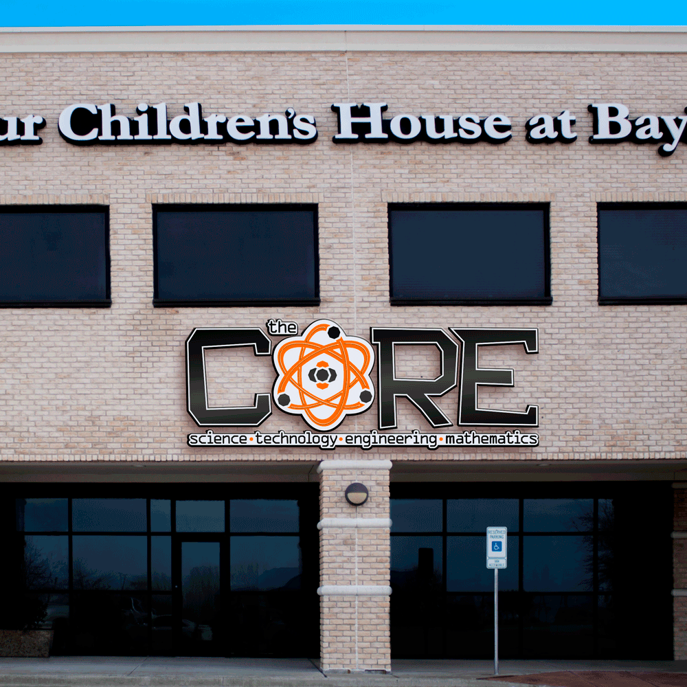 CORE Signage (Day vs. Night)