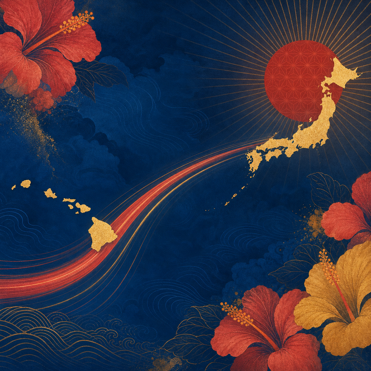 Across the Pacific, In Print