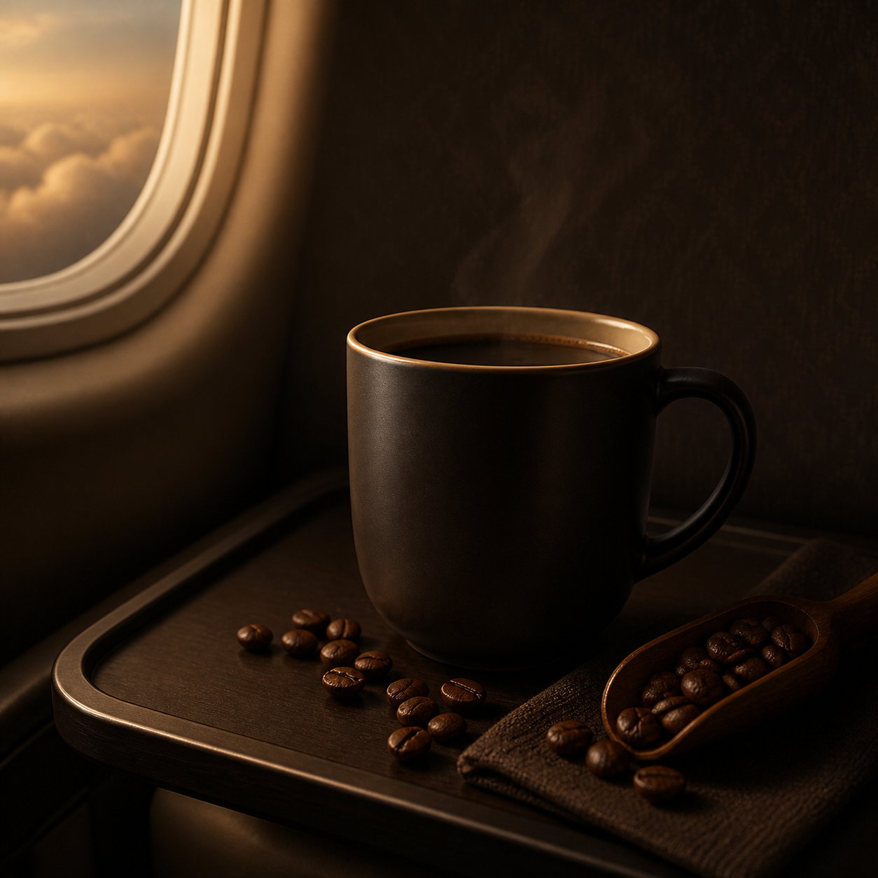 Coffee at Cruising Altitude