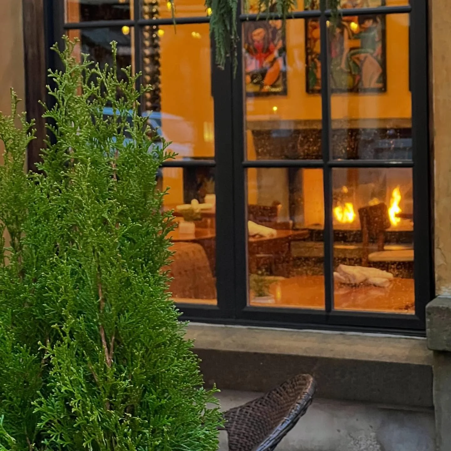 Cozy vibes incoming! It’s officially fireside dining season. Join us and enjoy the warmth of the hearth and dining out with others on this very rainy weekend. We are open dinner only Tuesday through Sunday. Closed Monday. Check the website for