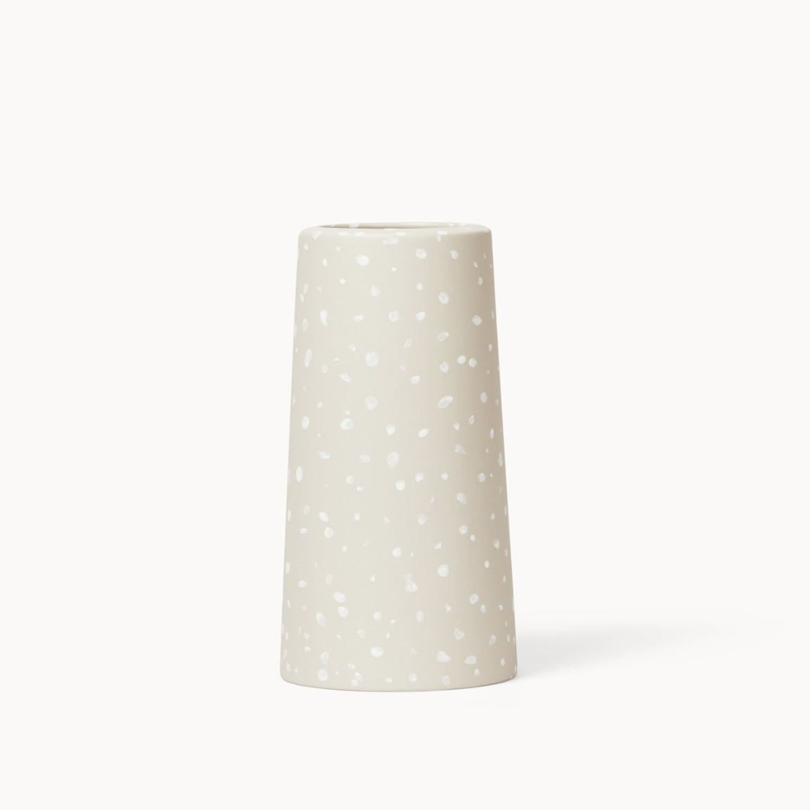 Seconds - Large Pillar Vase - Sand Speckled