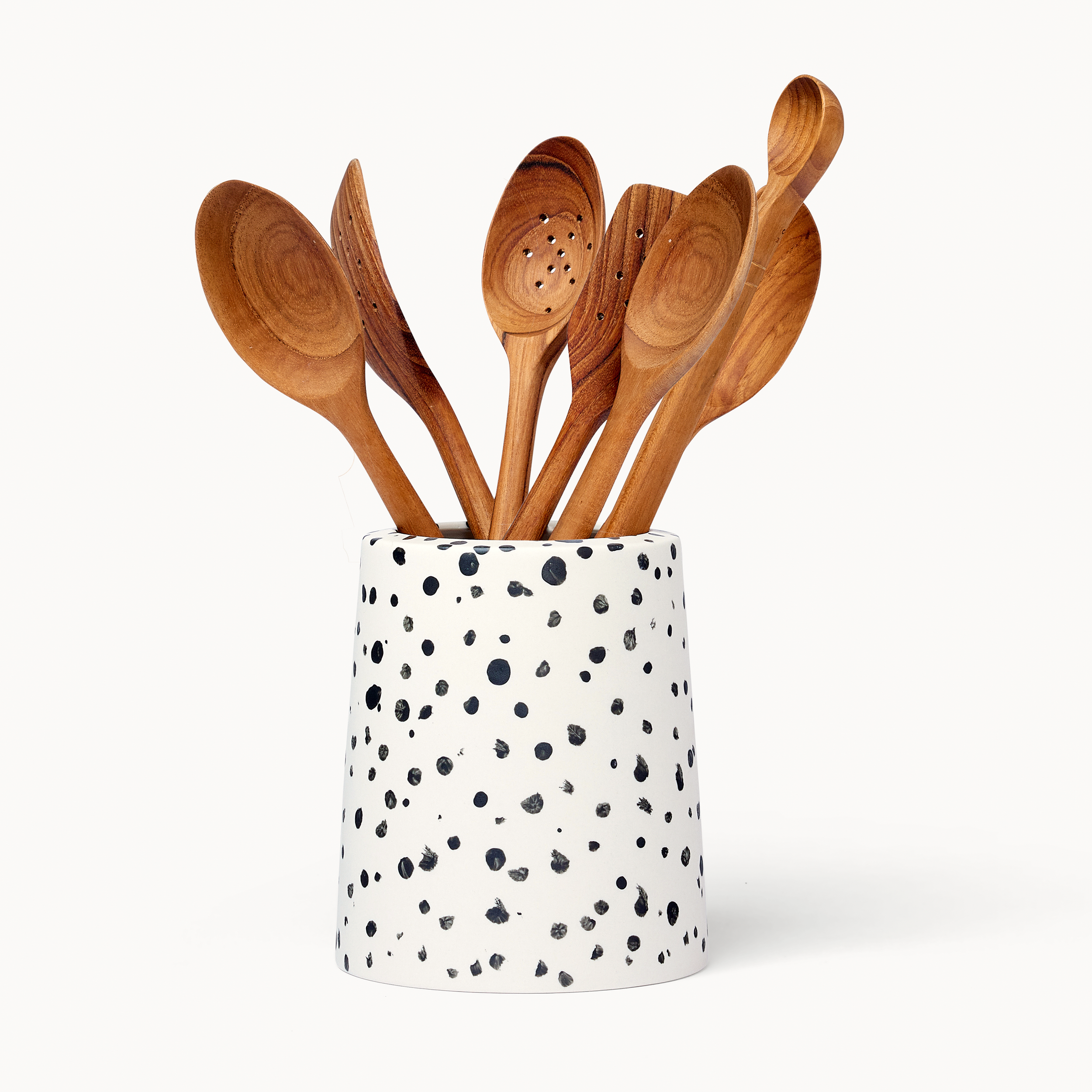 Utensil Crock - Speckled