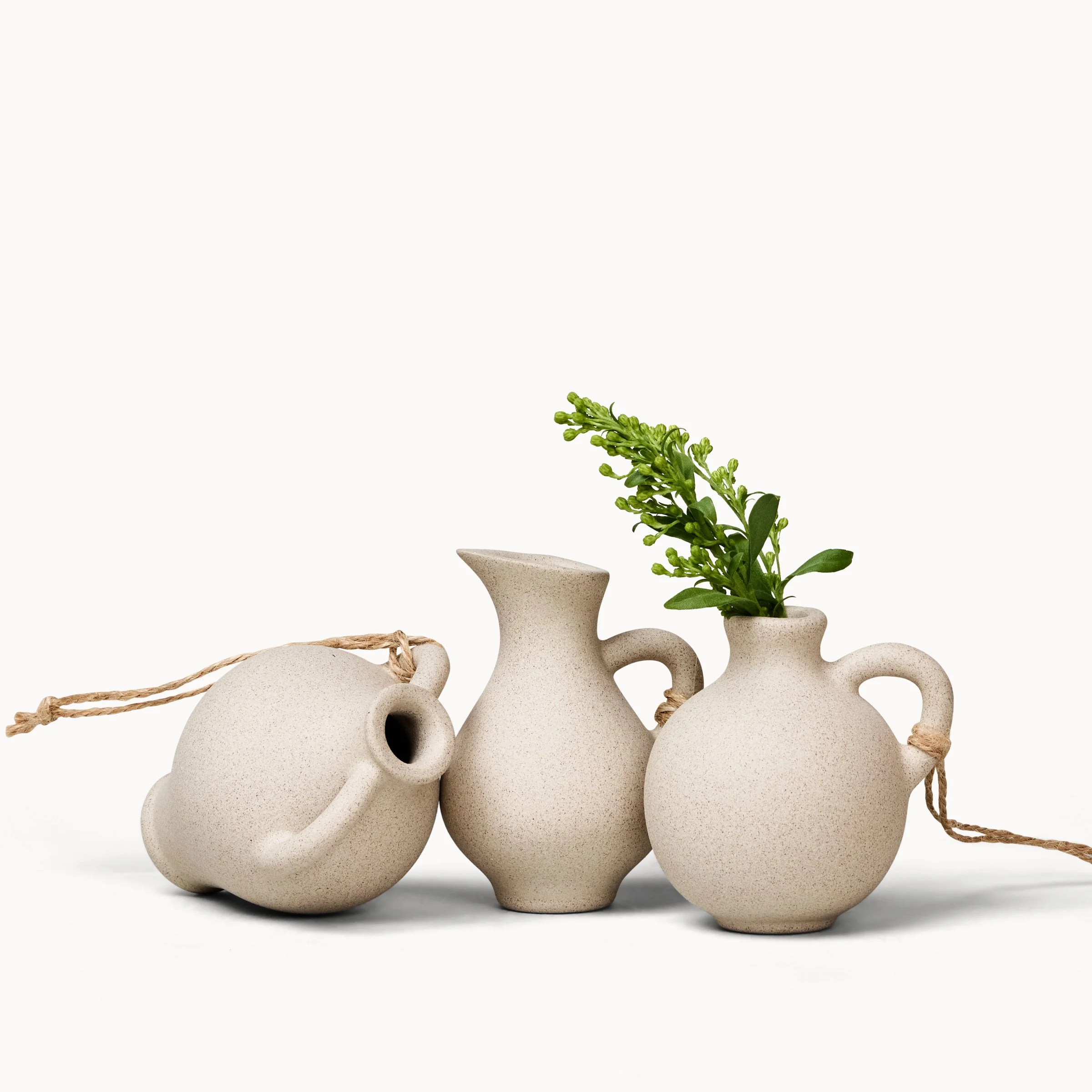 Vessel Ornaments in Stoneware
