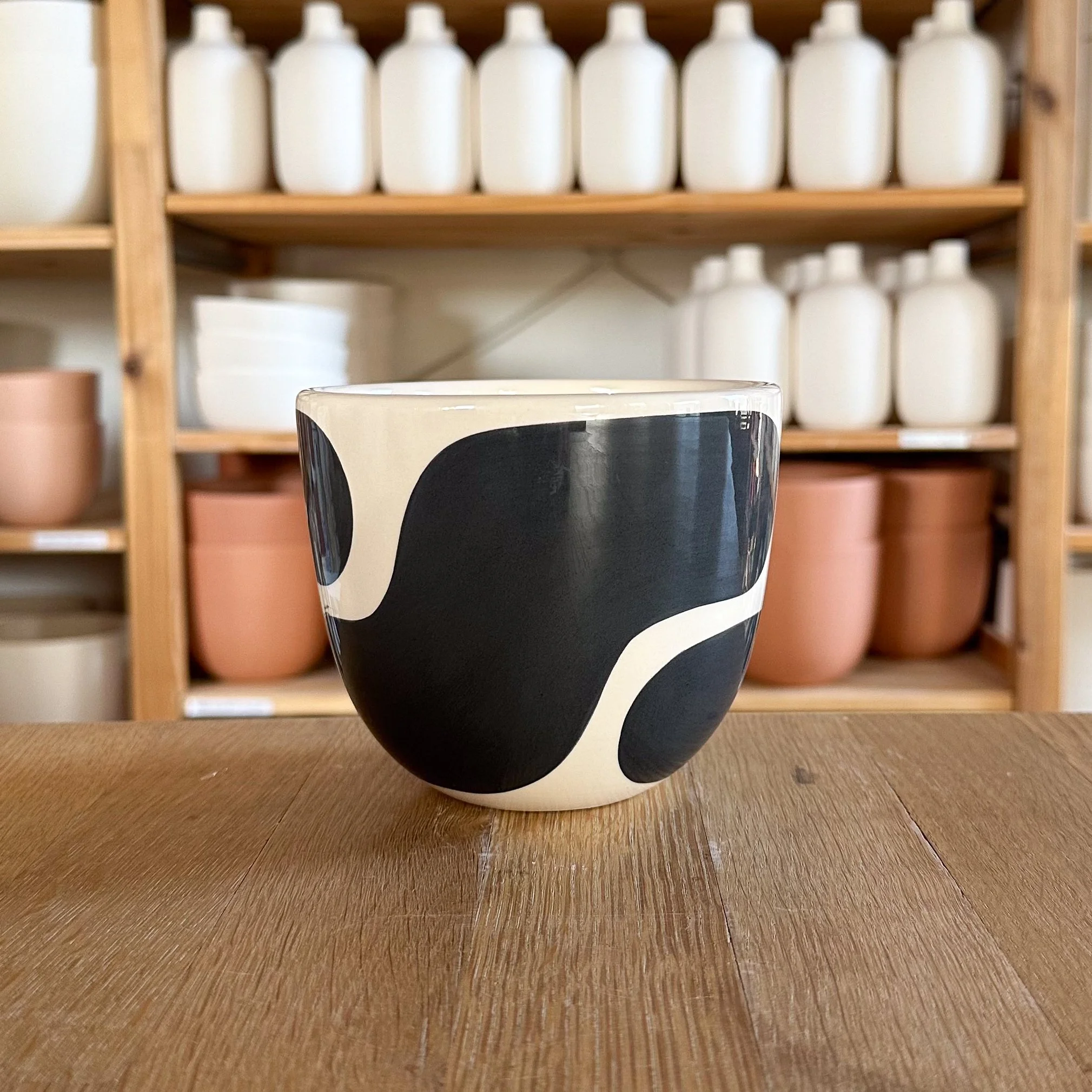 Seconds - Planter - Small - Black Color Block