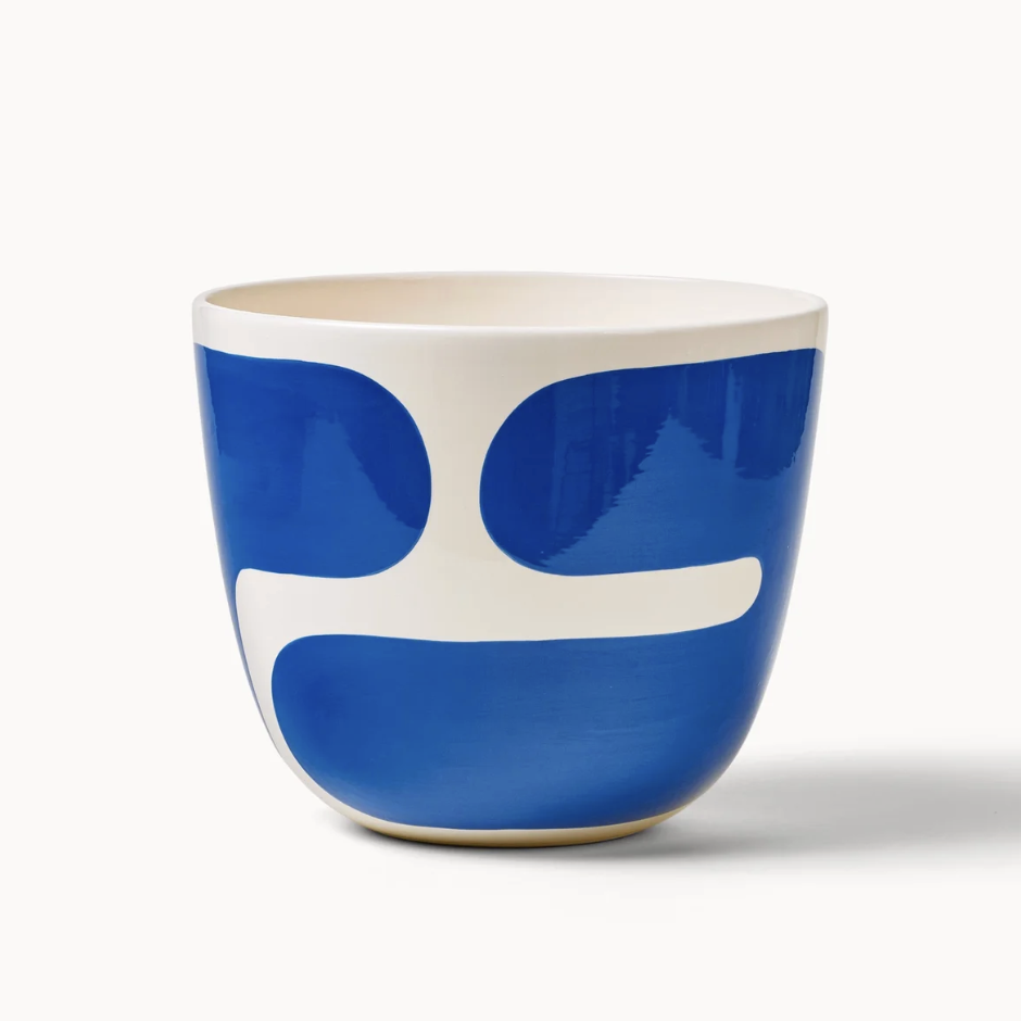 Seconds - Large Planter - Cobalt - Color Block