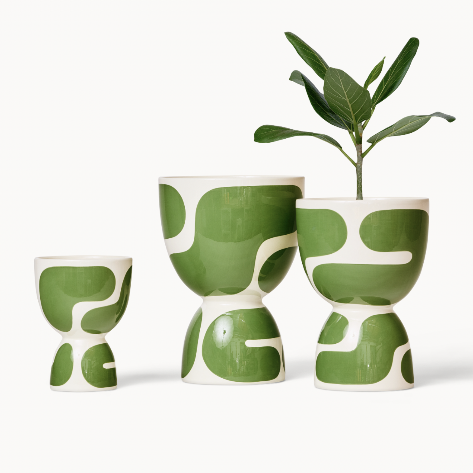 Stacked Planters - Meadow Color Block