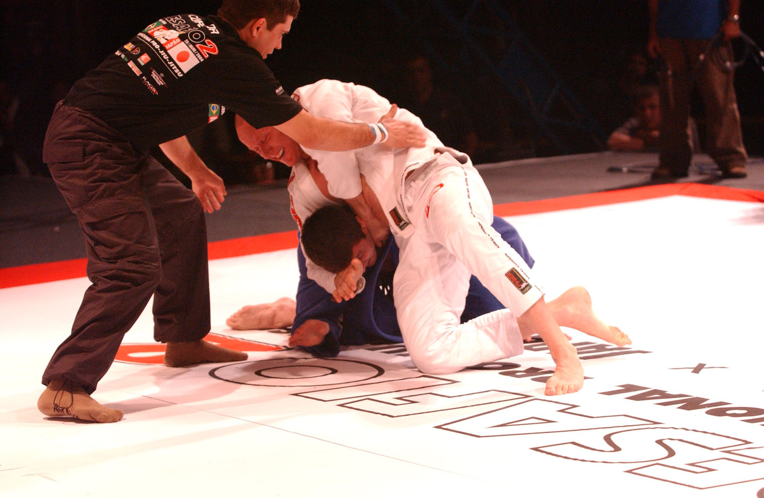 2004 International Superfight, Sao Paulo Brasil. A win for Pete, which was the event's fastest submission.