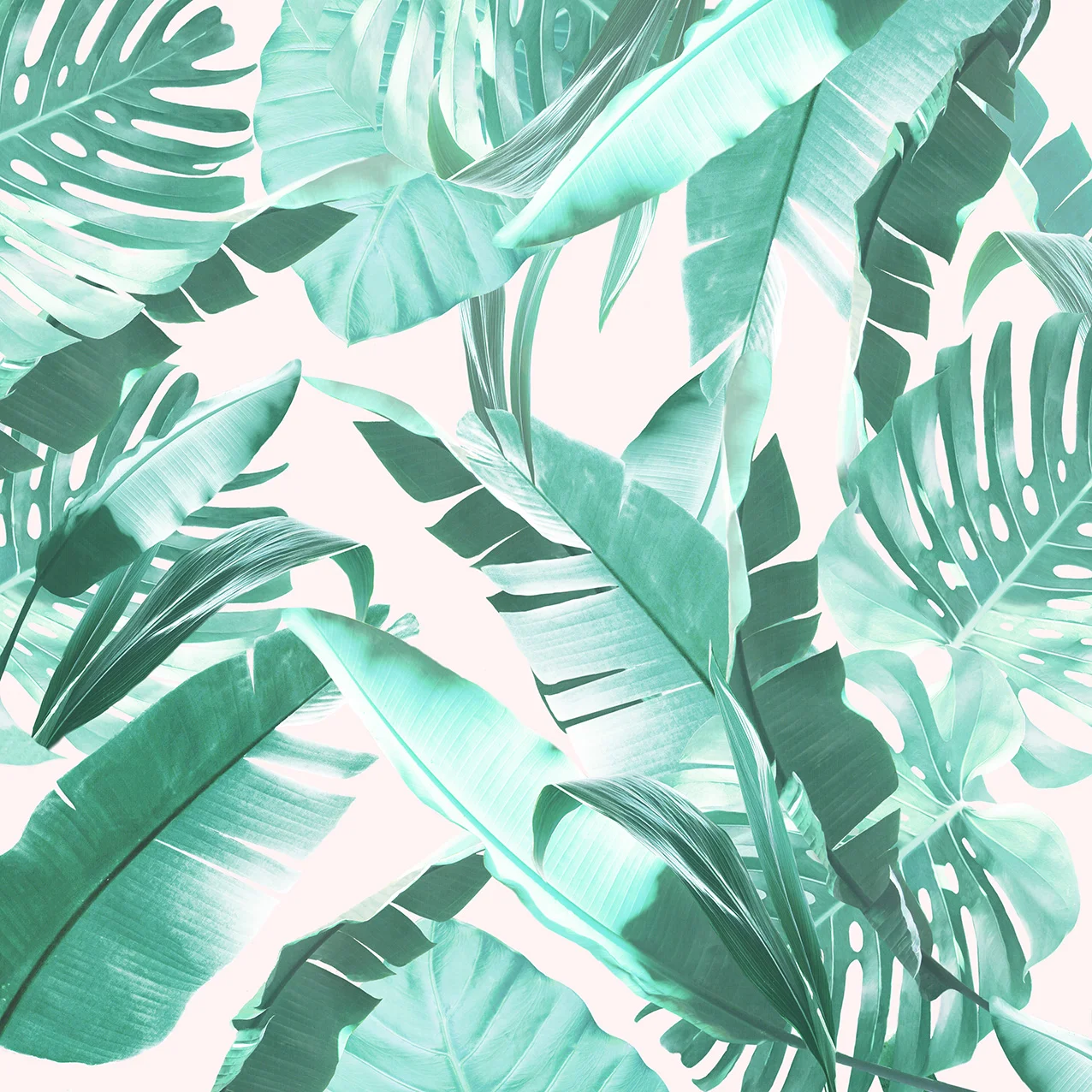 Digital tropical print artwork