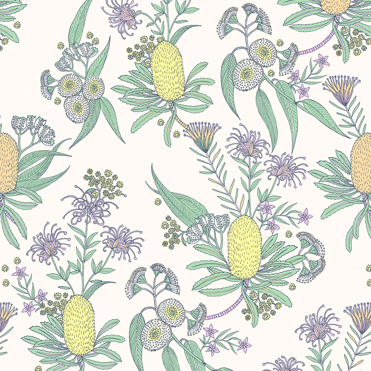 Custom 'Native Floral' design | Salty Shadows
