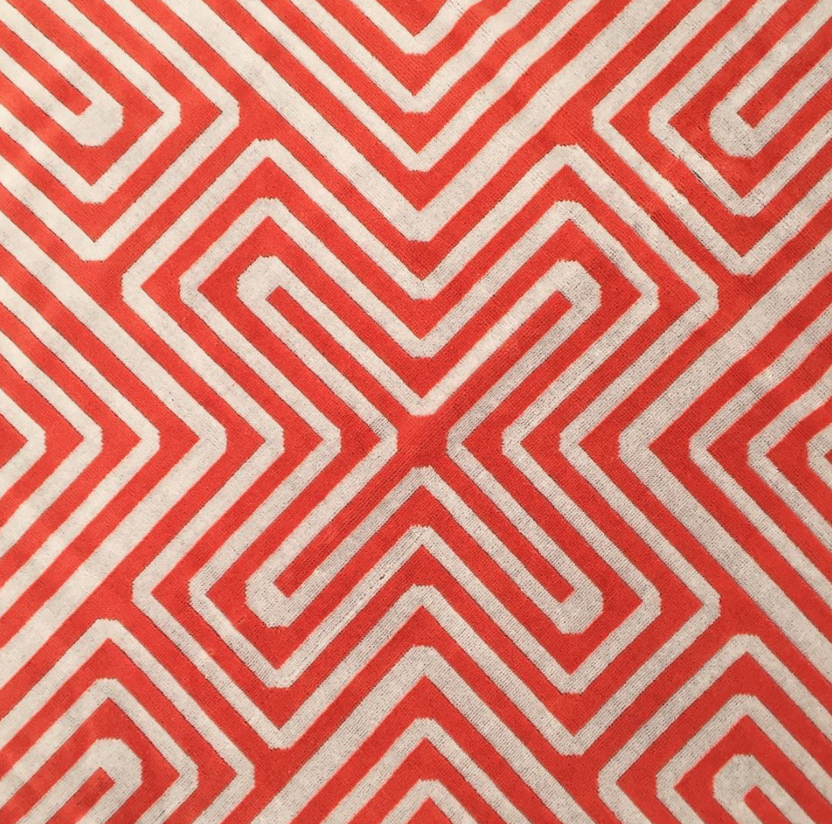 Close up detail of woven towel design | Ruby Mint