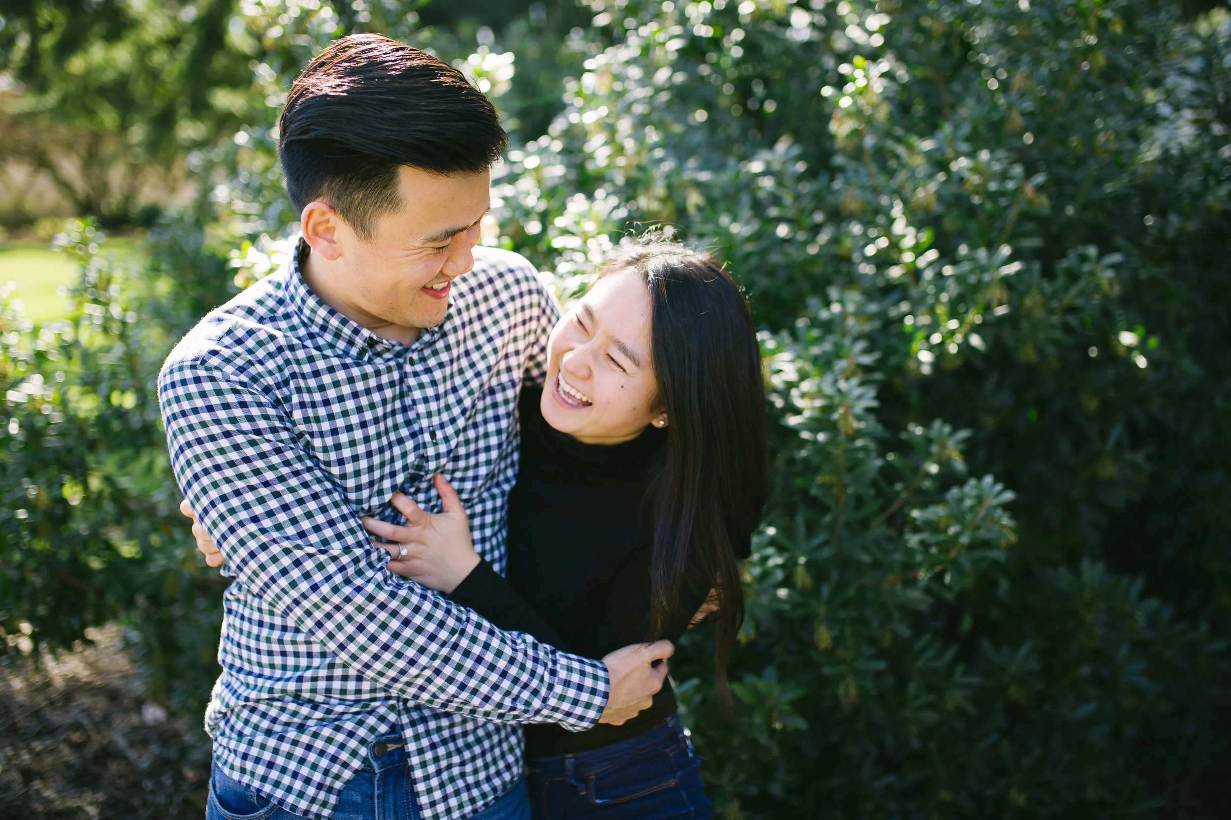 Cathedral Park Engagement | Gene &amp; Lydia