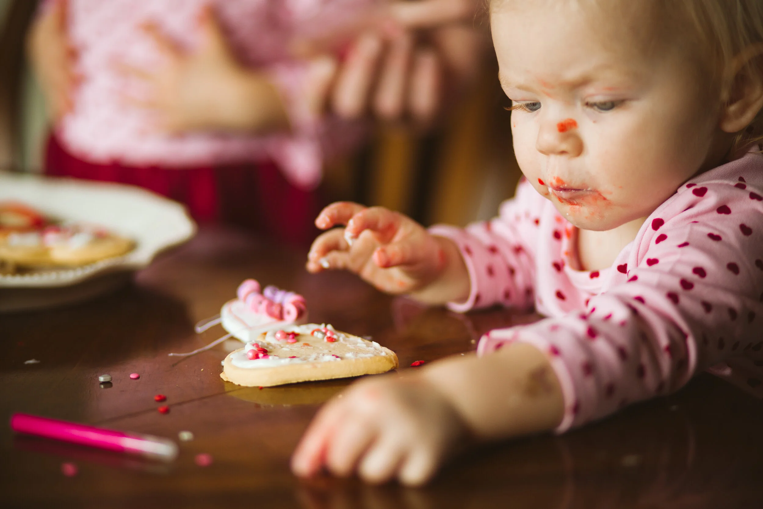 In-Home Valentine's Day Family Lifestyle Session | H Family