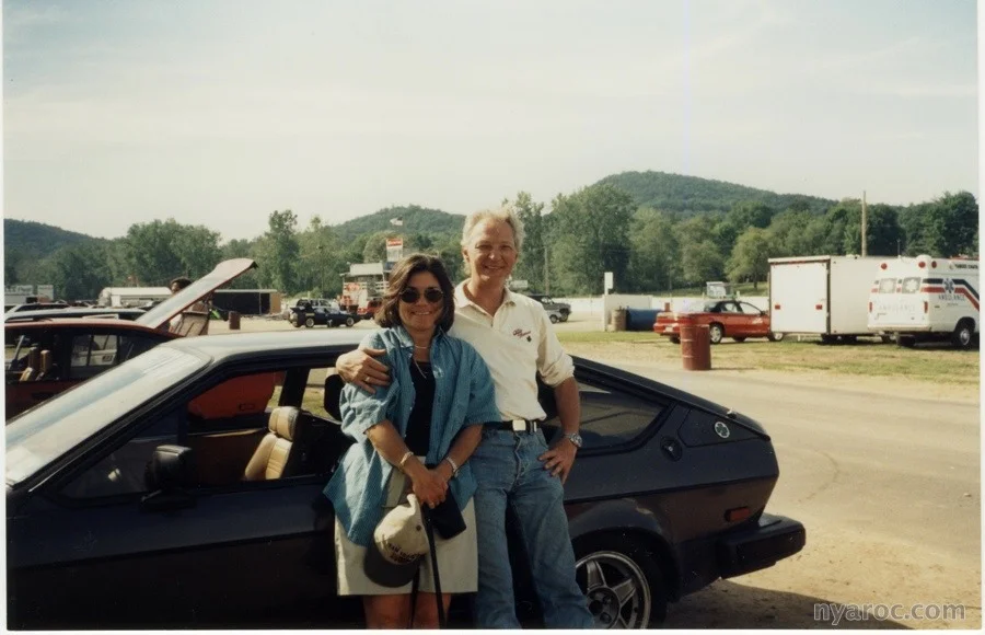 Judy (my significant, and much better half, companion) and me