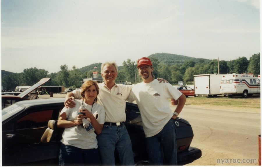   Suzi LoRe, me and Tarik Shapley (another "regular" time trialer, lives just outside Philadelphia)  