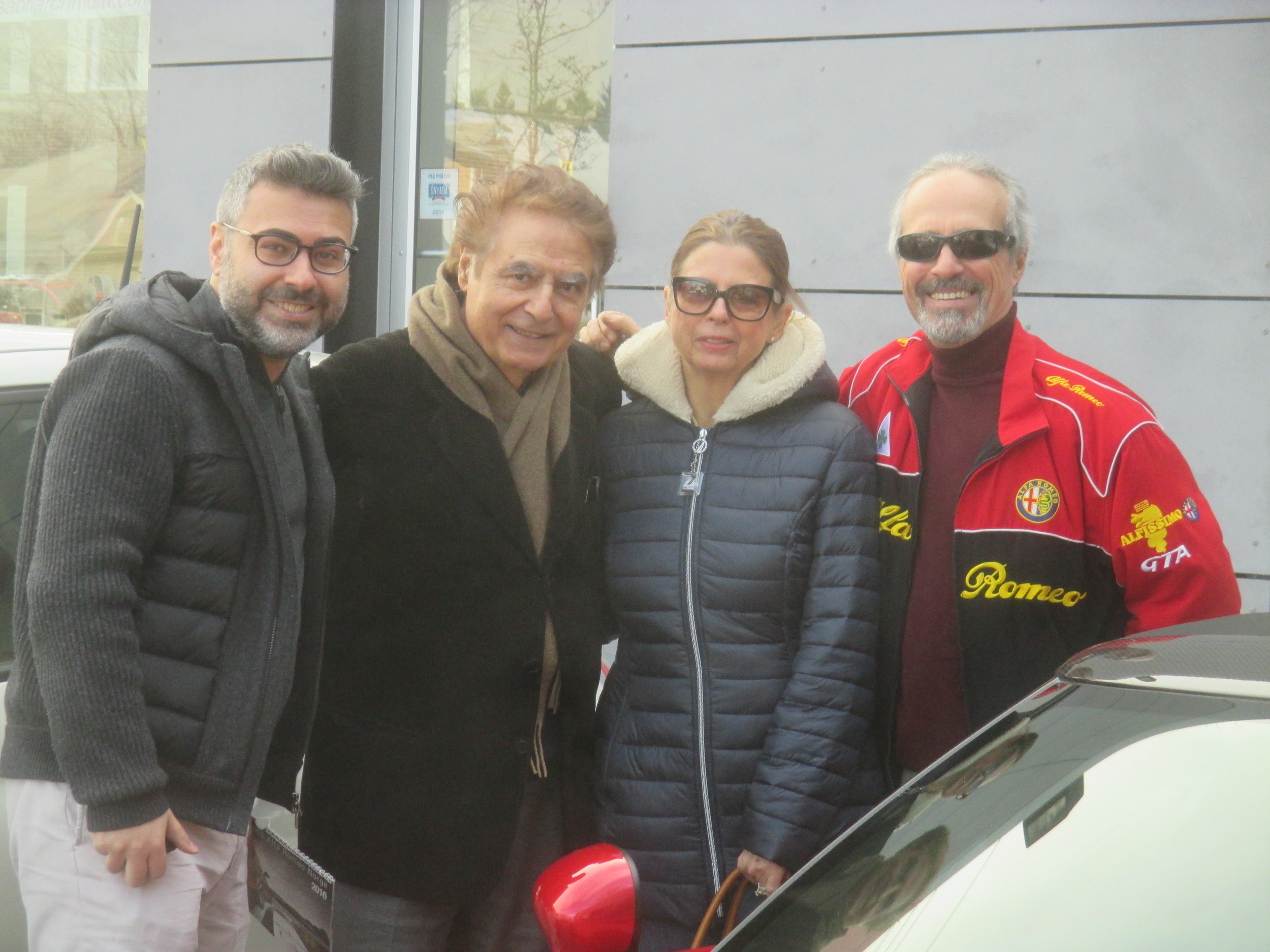 Fernando & Alfredo Gulla plus Gail & Vic Cerami.