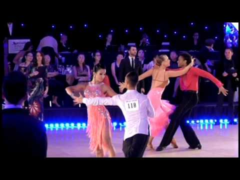 Empire 2015 Rumba Kelsey Burns and Abdiel Jacobsen
