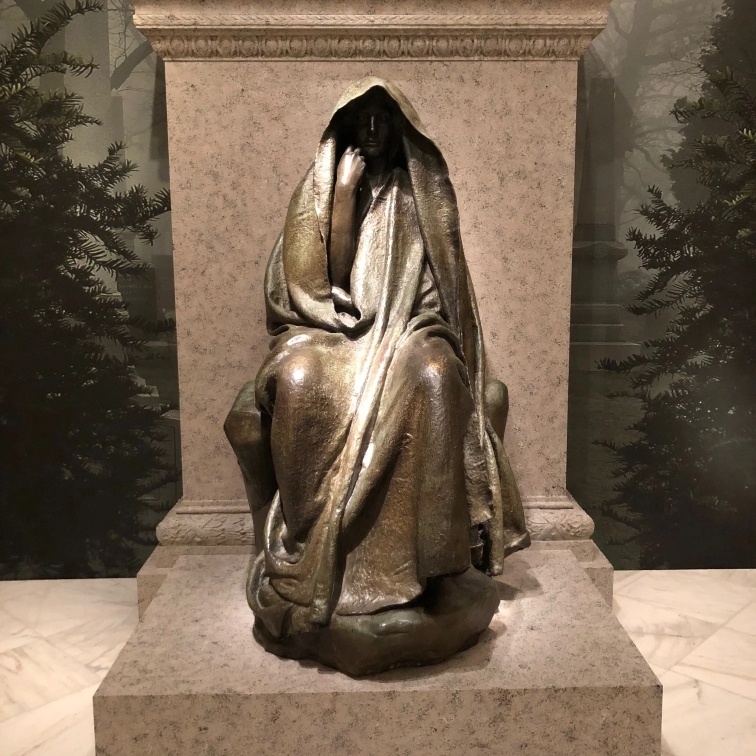 Adams Memorial- Augustus Saint Gaudens National Gallery, DC