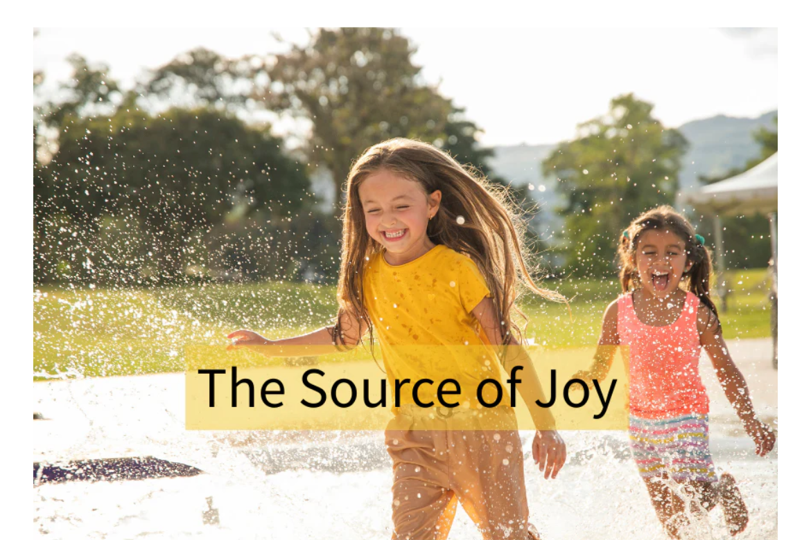 The Source of Joy 