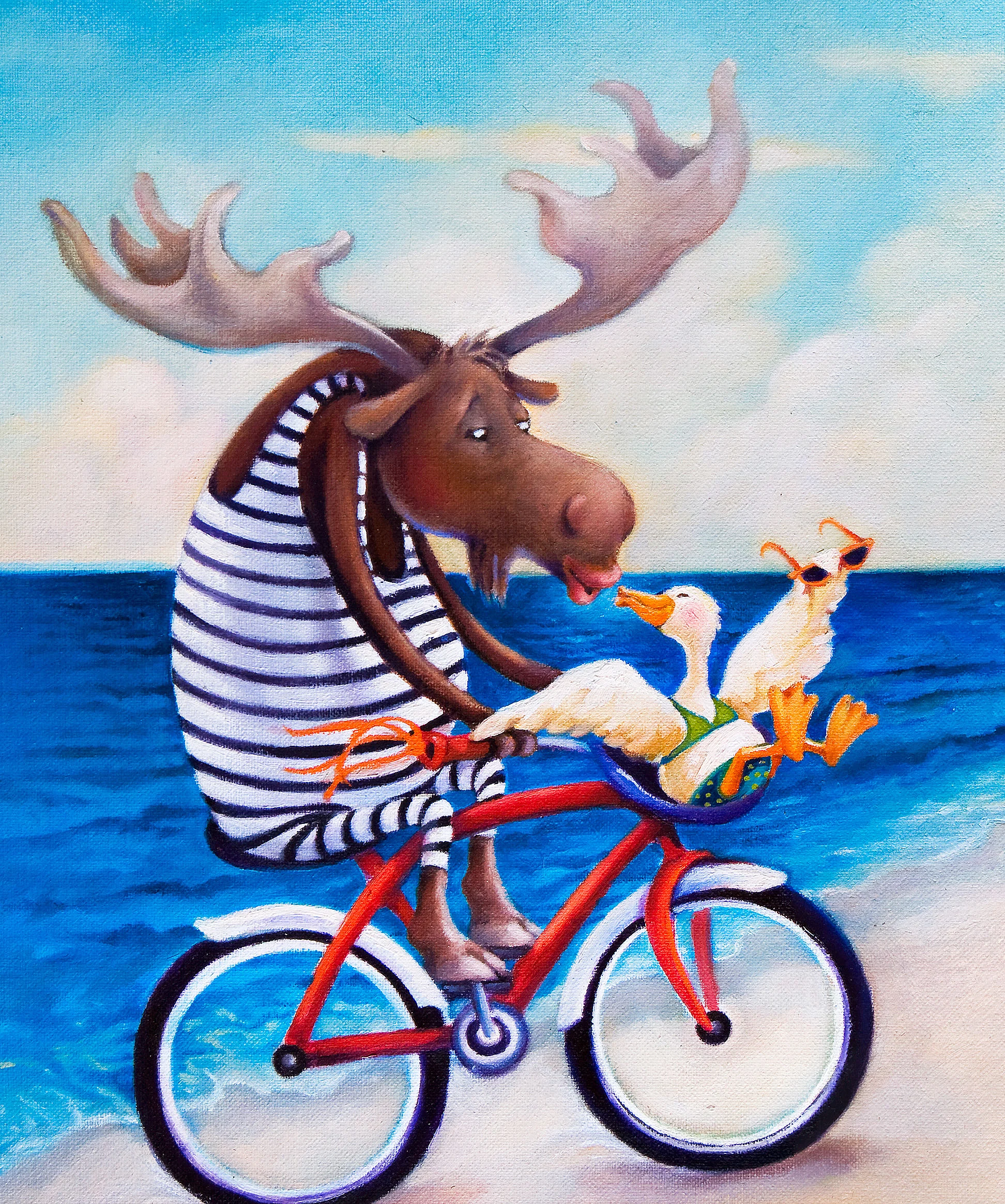 SueCornelison_MooseKissing a Goose.jpg