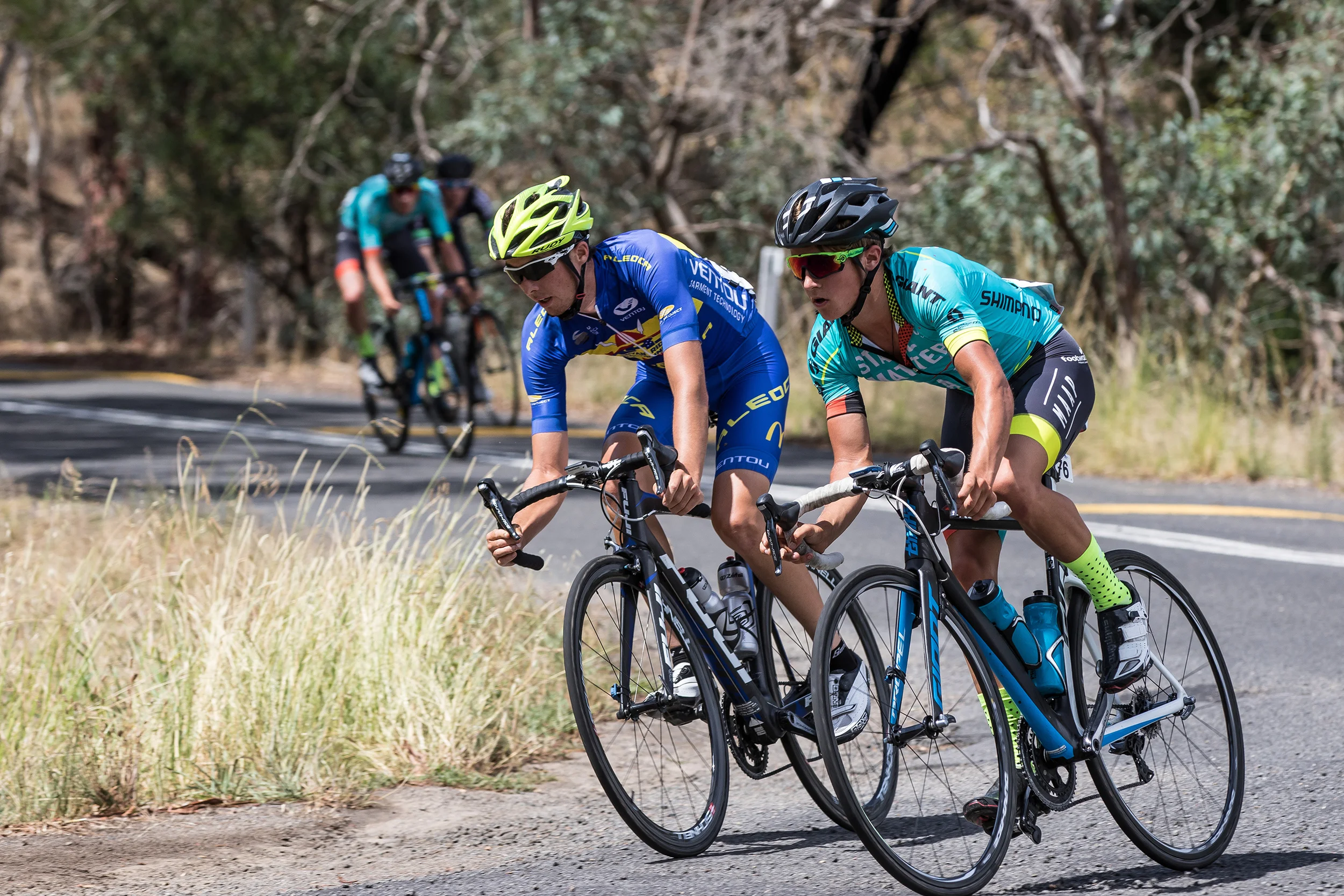 Nick Miller trying to take the lead at Oceania 2016. Image courtesy of PDitty Images.