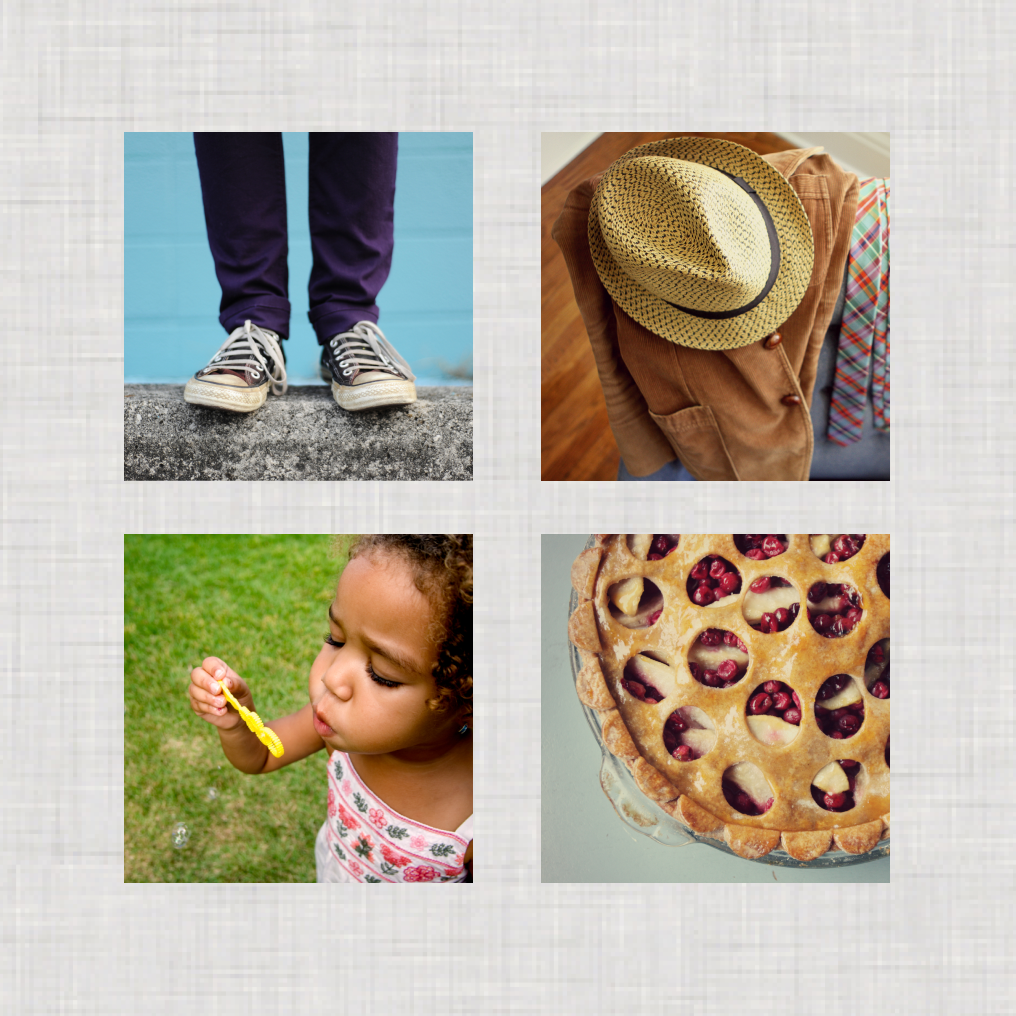 Photography focused on authentic, everyday moments that gave the brand a sense of personality and relatability.