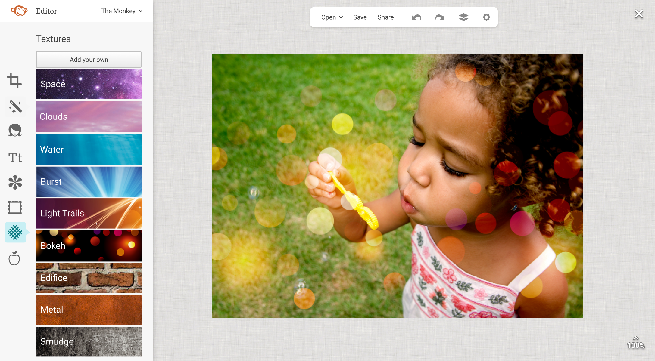 PicMonkey Editor Textures
