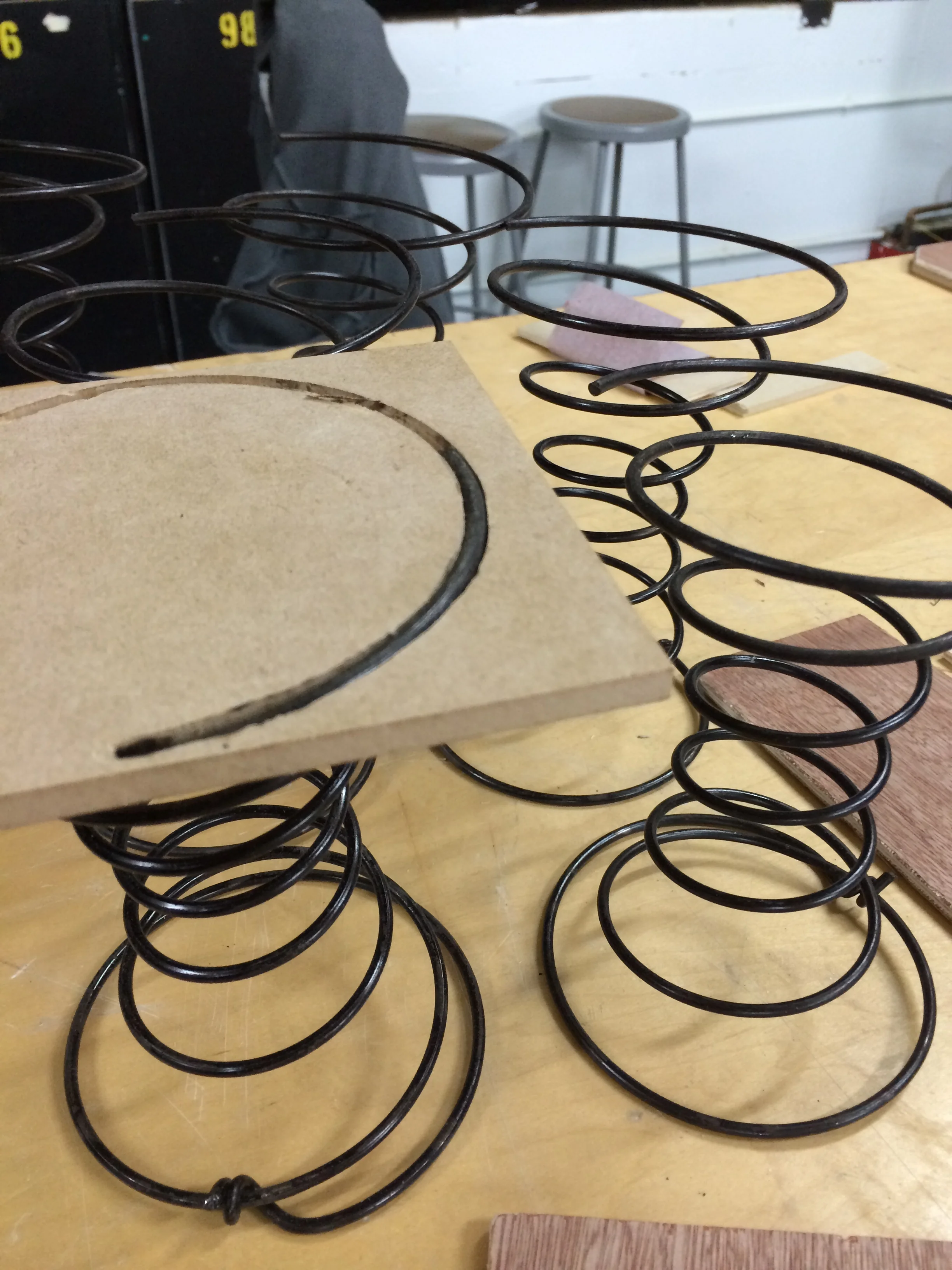 Mounting the Springs