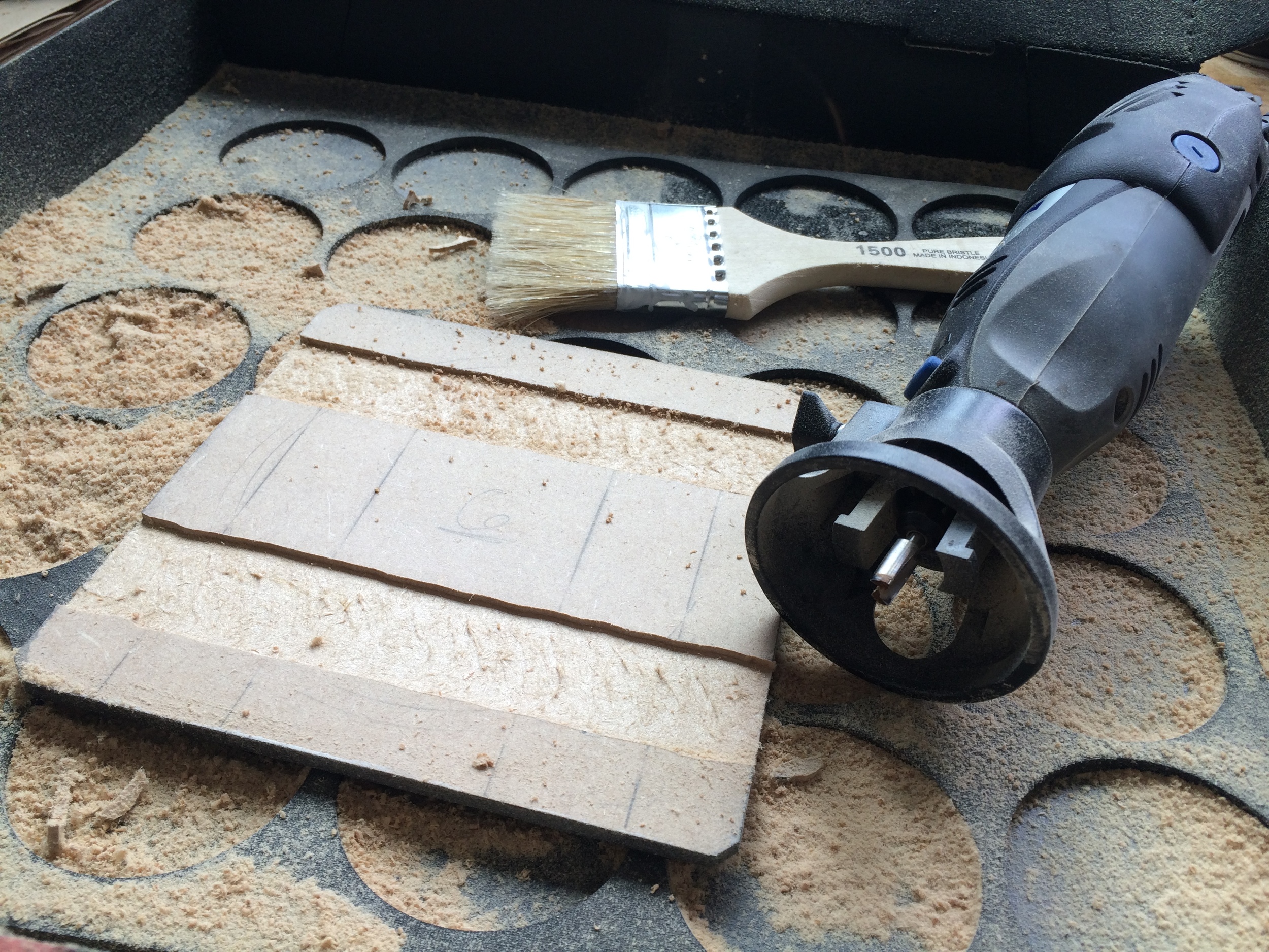 Routing the Seat Pads