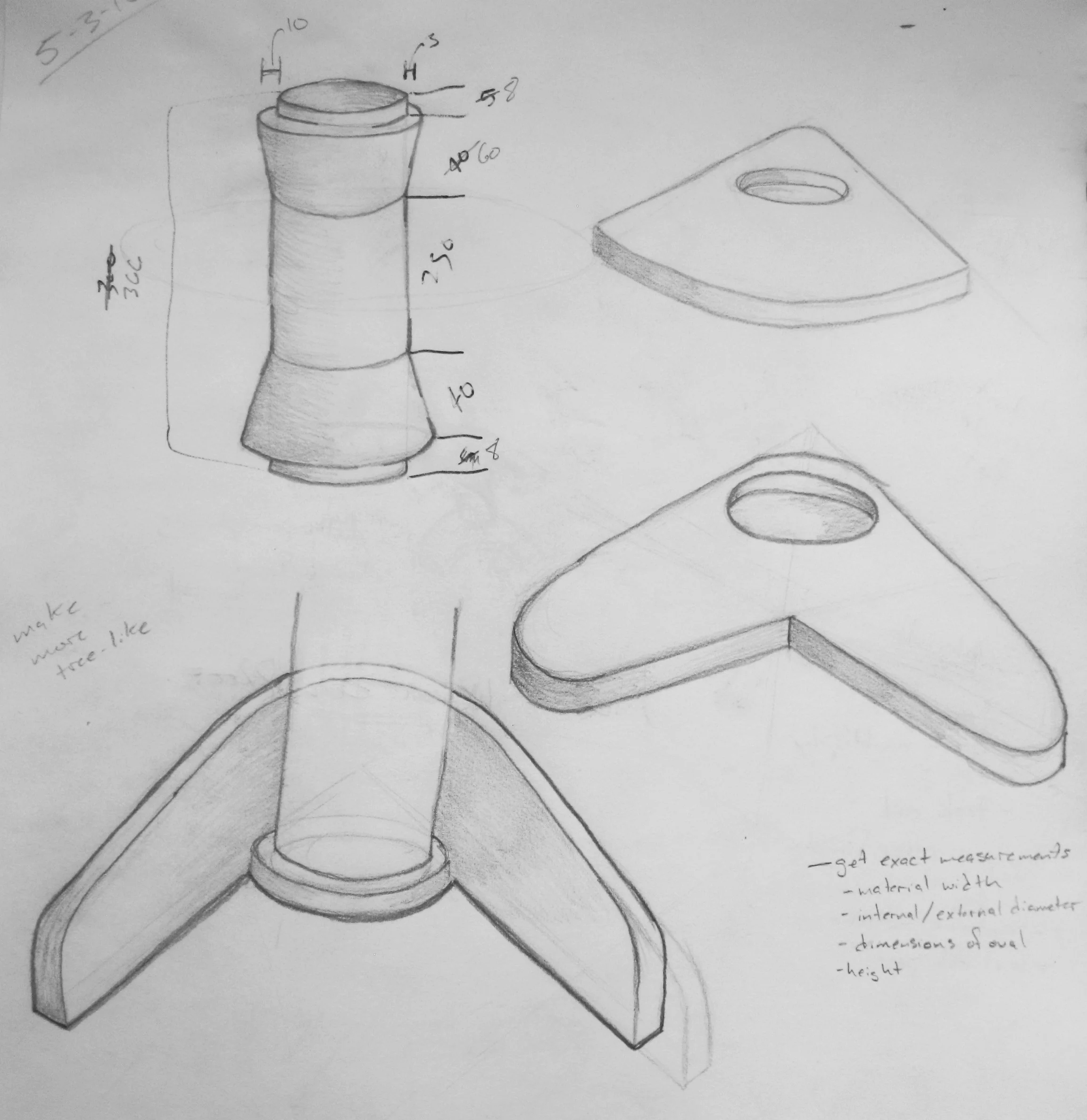 Base Sketch Development