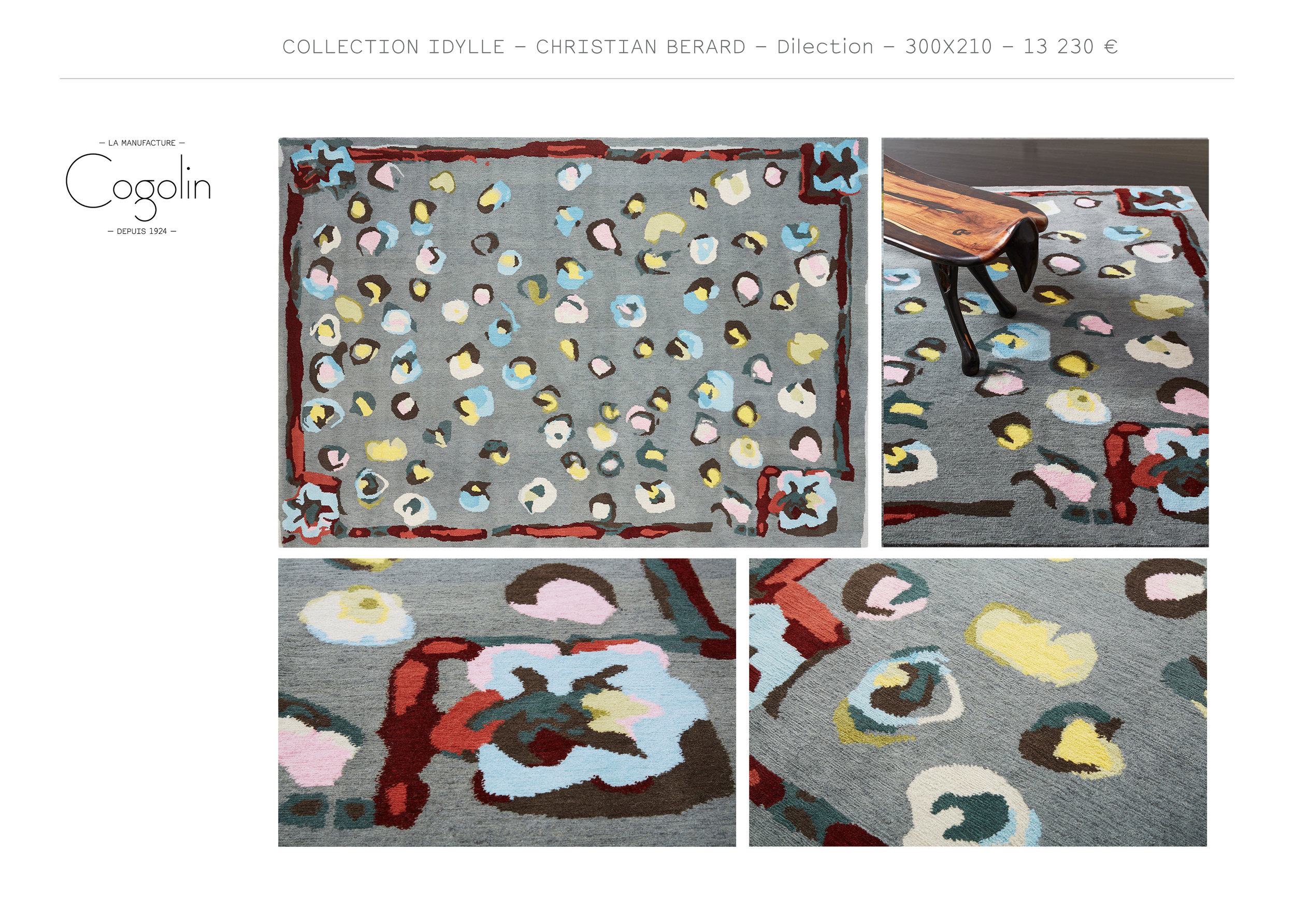 Idylle Christian Berard Dilection 300x210 Cogolin - 