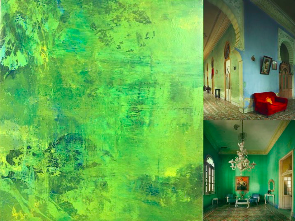 Inspiration colors, textures and design of Cuba 